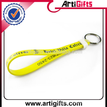 Artigifts promotion cadeaux silicone bracelet porte-clés